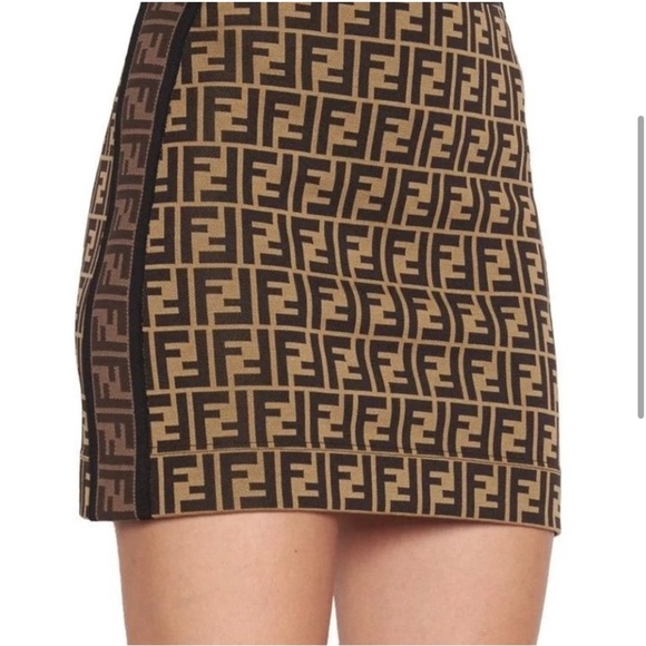 Fendi Dresses & Skirts - FENDI Monogram Mini Skirt